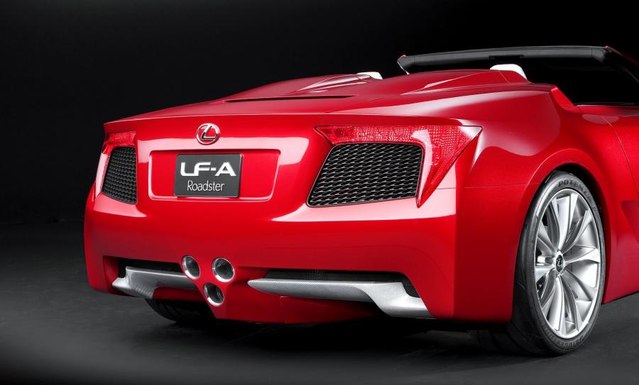  Lexus LF-A Roadster Concept 2008 года  (фото 96 из 101)